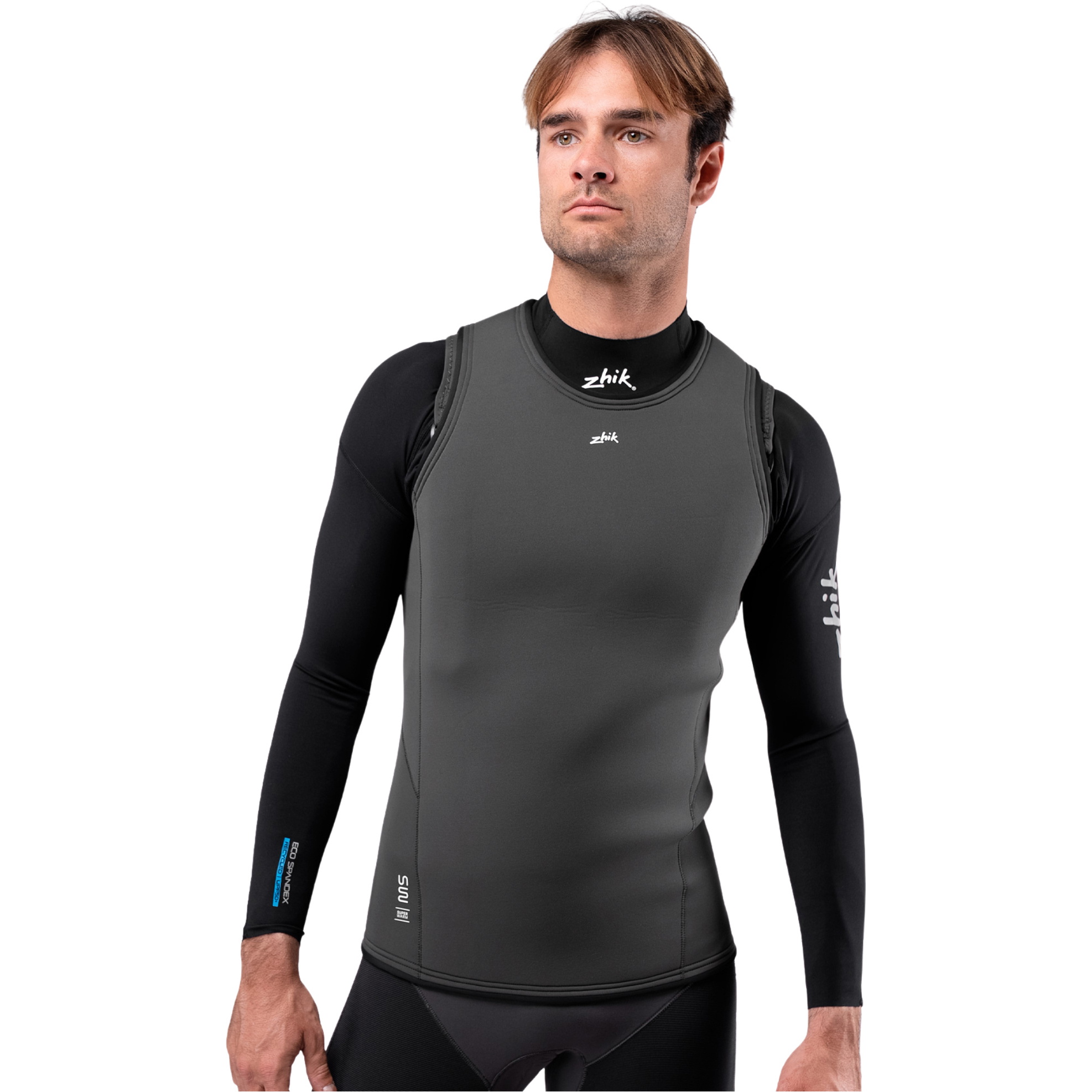 2026 Zhik Superwarm Performance Vest VST-1130-U-DGY - Dark Grey